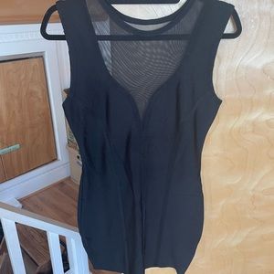 Black Mini Dress - Size M